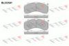 FTE BL2225A1 Brake Pad Set, disc brake